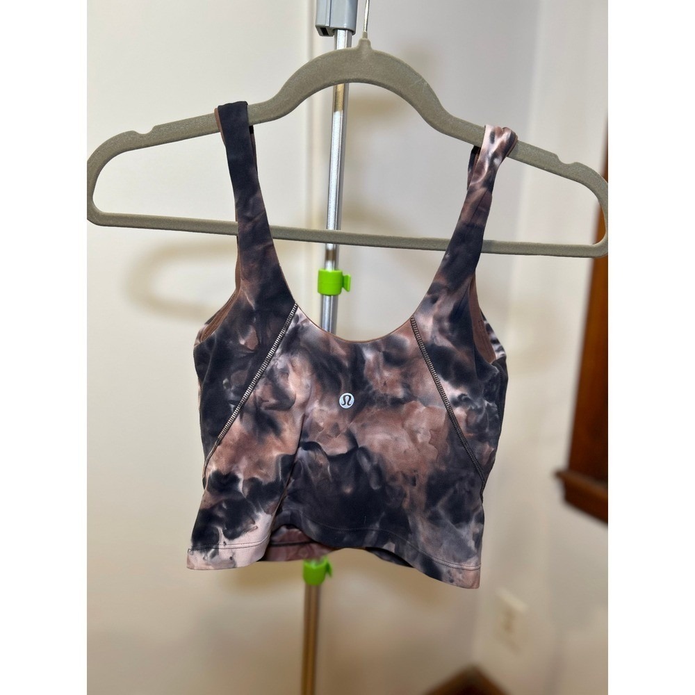 Lululemon Align Tank / Size 4 / Diamond Dye Seashell Smoky Topaz Graphite Grey